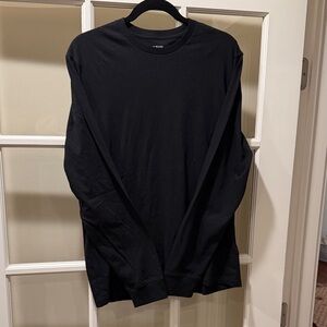NWT J. Crew Black Long Sleeve Tee